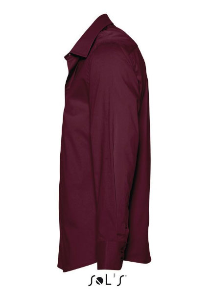 Sols Košulja za muškarce Brighton Burgundy veličina XL 17000 - detalj