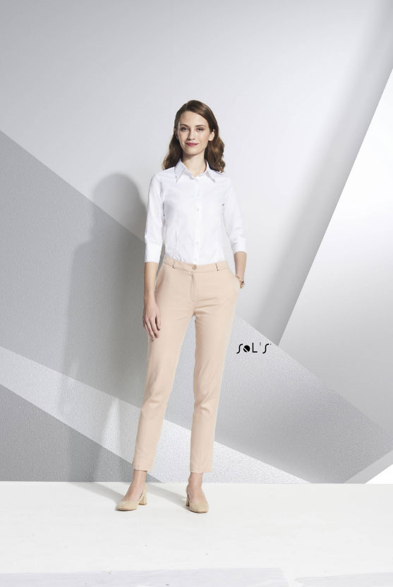 Sols Ženska košulja Effect White veličina M 17010 - detalj