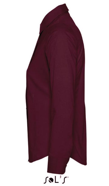 Sols Eden Burgundy Ženska košulja dug rukav veličina XS 17015 - detalj
