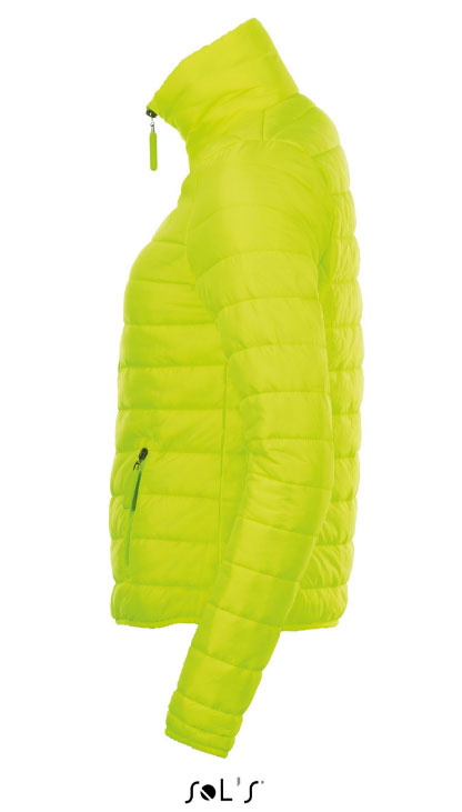 Sols Ženska zimska jakna Ride Women Neon Lime veličina M 01170 - detalj