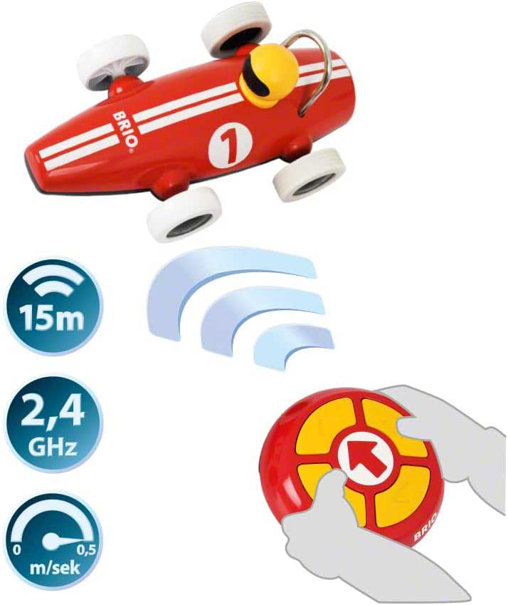 Igračka Trkački auto na daljinsko upravljanje BRIO 30388 - detalj