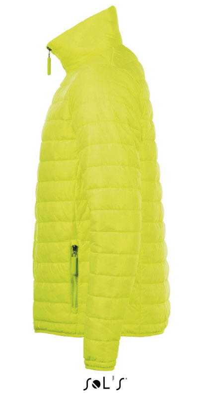 Sols Muška zimska jakna Ride Men Neon Lime veličina M 01193 - detalj