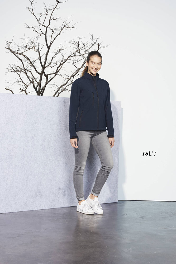 Sols Softshell Ženska jakna Roxy Black veličina S 46800 - detalj