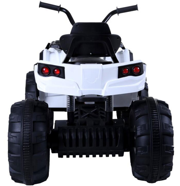 Dečiji motor na akumulator Kvad Beli - detalj