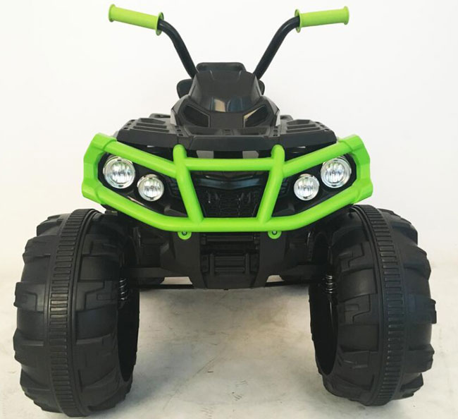 Dečiji motor na akumulator Kvad Zeleni - detalj