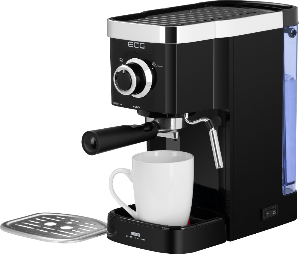 ECG Espresso aparat ESP 20301 Black - detalj