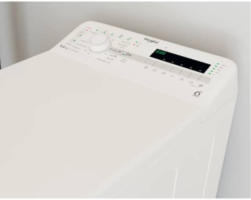 WHIRLPOOL TDLR 55130S EU Mašina za pranje veša sa gornjim punjenjem 5.5kg - detalj