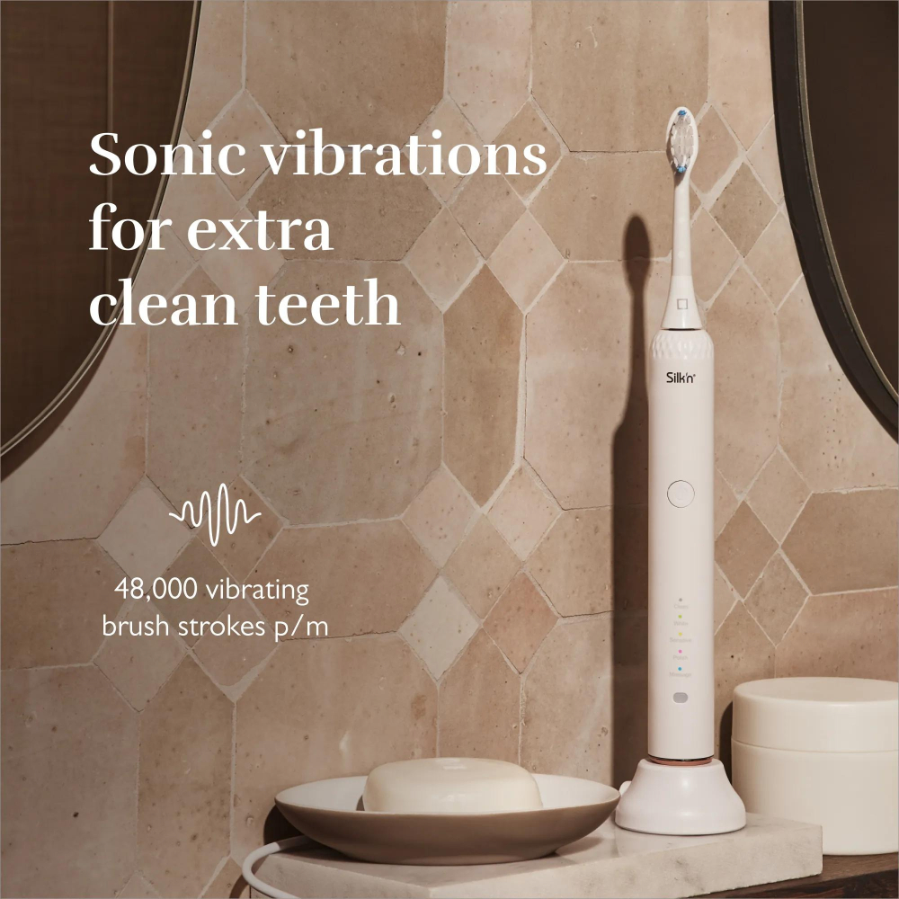 Sonična četkica za zube pogodna za putovanja Silkn SonicSmile Plus White - detalj