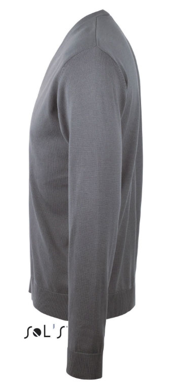 Sols Golden Men Klasičan muški džemper Grey veličina 3XL 90011 - detalj