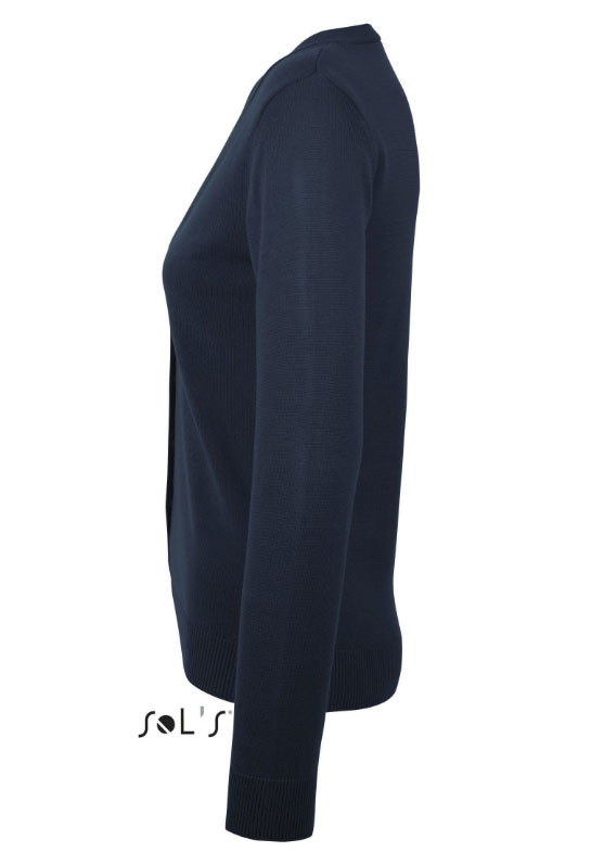 Sols Ženski džemper sa dugmićima Golden Women Navy veličina XL 90012 - detalj