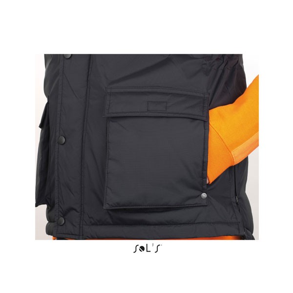 Sols Prsluk Wells Black veličina 3XL 59100 - detalj