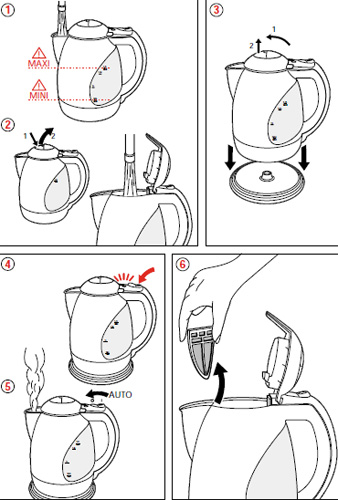 Moulinex Ketler BAB1 - detalj