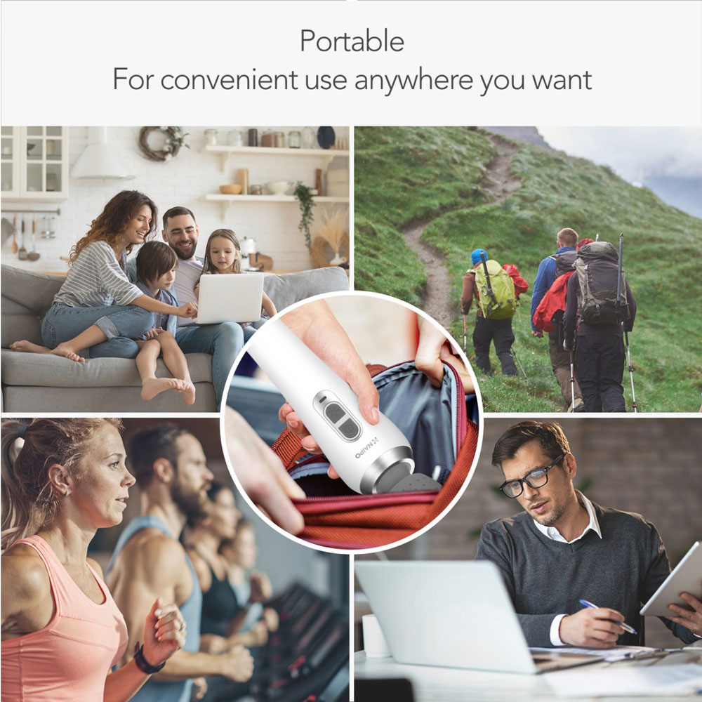 Masažer za celo telo Naipo MGPC-806P - detalj