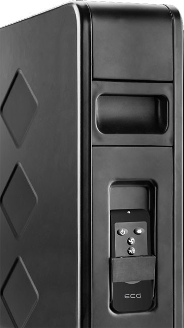 ECG Konvektorska grejalica sa daljinskim upravljačem TK 2040 DR black - detalj