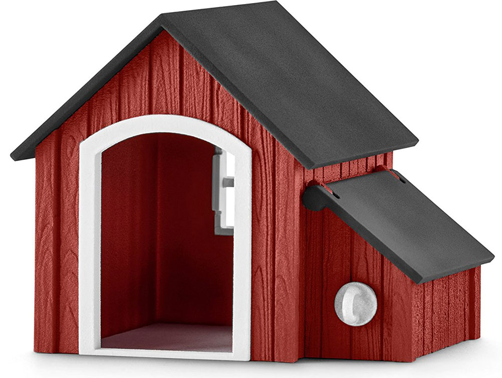 Schleich figurice Domaće životinje - Kućica za psa, pas i devojčica 42376 - detalj