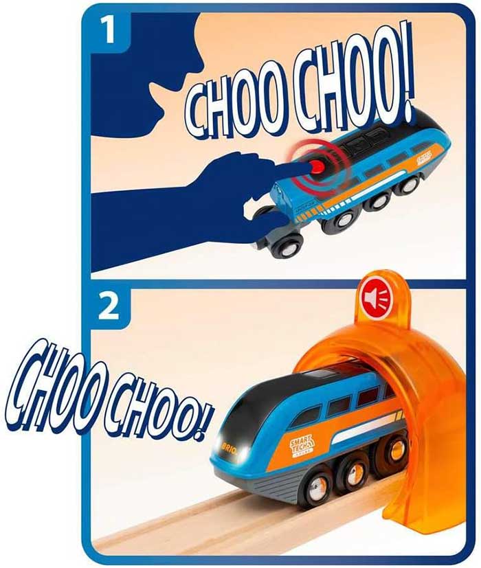 BRIO Smart Tech Kružna pruga i voz 33974 - detalj