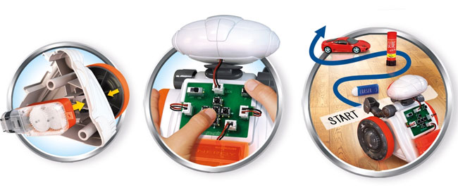 Clementoni Programiraj svog Mio robota CL61298 - detalj