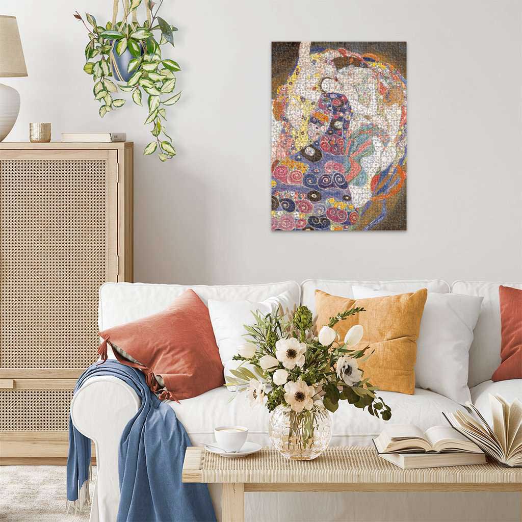 Ravensburger puzzle Art - Gustav Klimt - The Virgin - 1000 delova - detalj