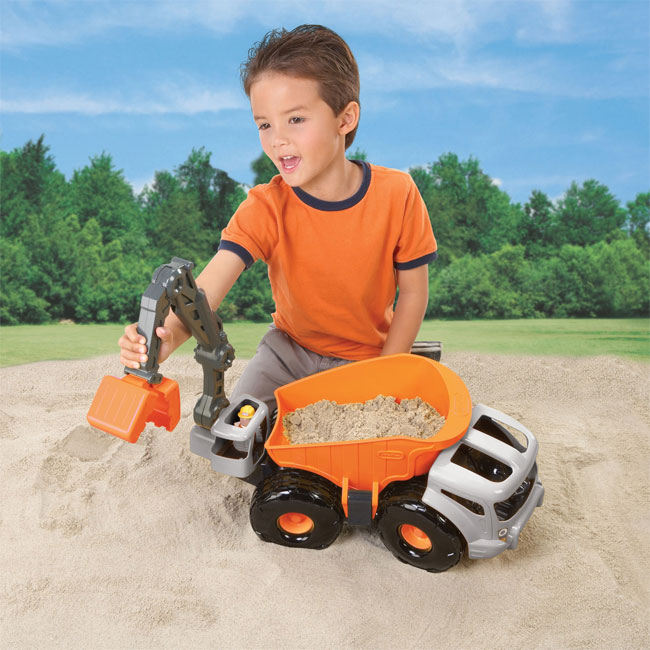 Little Tikes Veliki kamion sa rovokopačem LT633195 - detalj