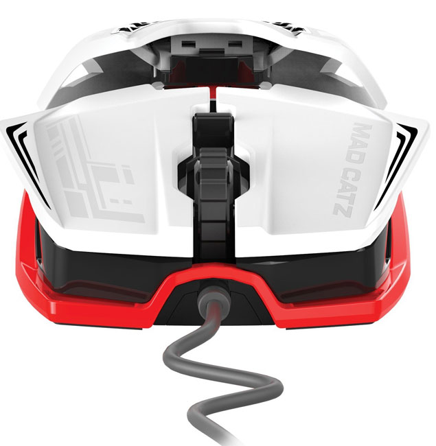 Mad Catz R.A.T.1 Miš White-Red 029274 - detalj
