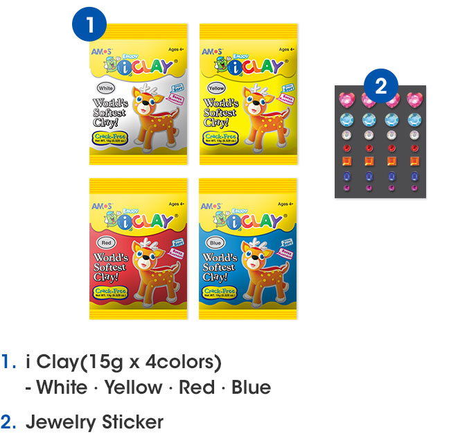 Amos Glina Modni kutak IC0139 - detalj