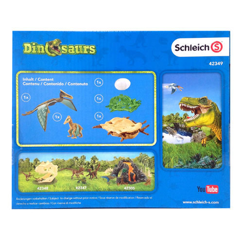 Schleich Figurice Dinosaurusi - Gnezdo Kecalkoatla 42349 - detalj