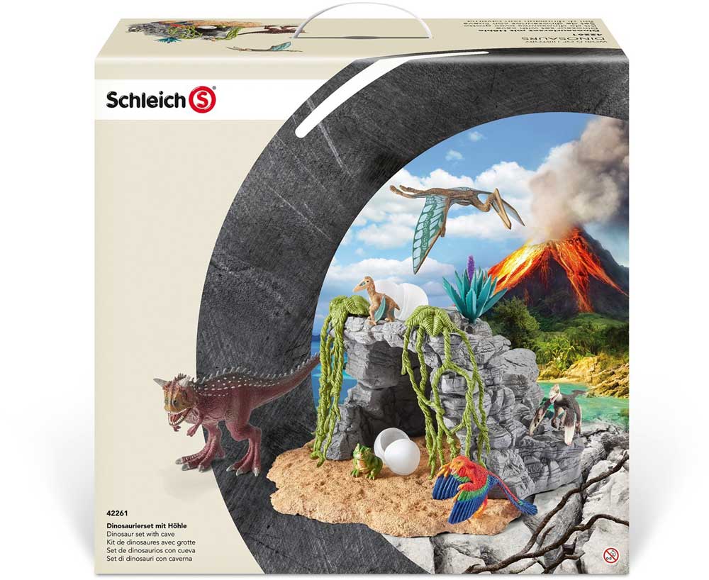 Schleich Figurice Dinosaurusi - Pećina dinosaurusa 42261 - detalj