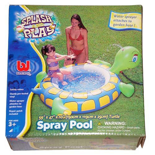 Bazen kornjača sa prskalicom - detalj