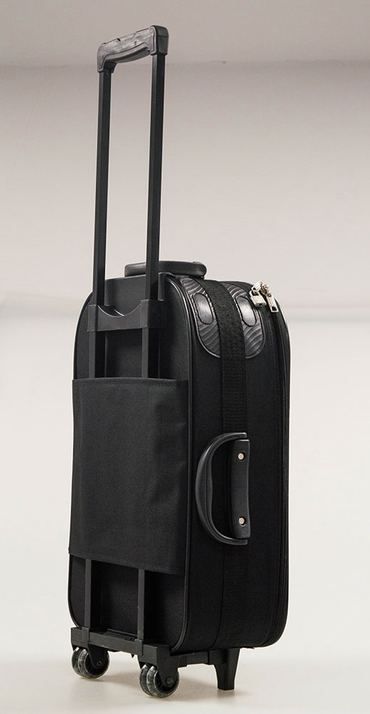 Komplet 3 kofera Sazio Havana crna boja - detalj