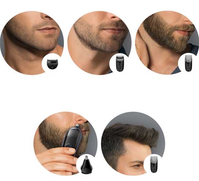 Braun MGK3020 Multifunkcionalni trimer 6u1 504708 - detalj