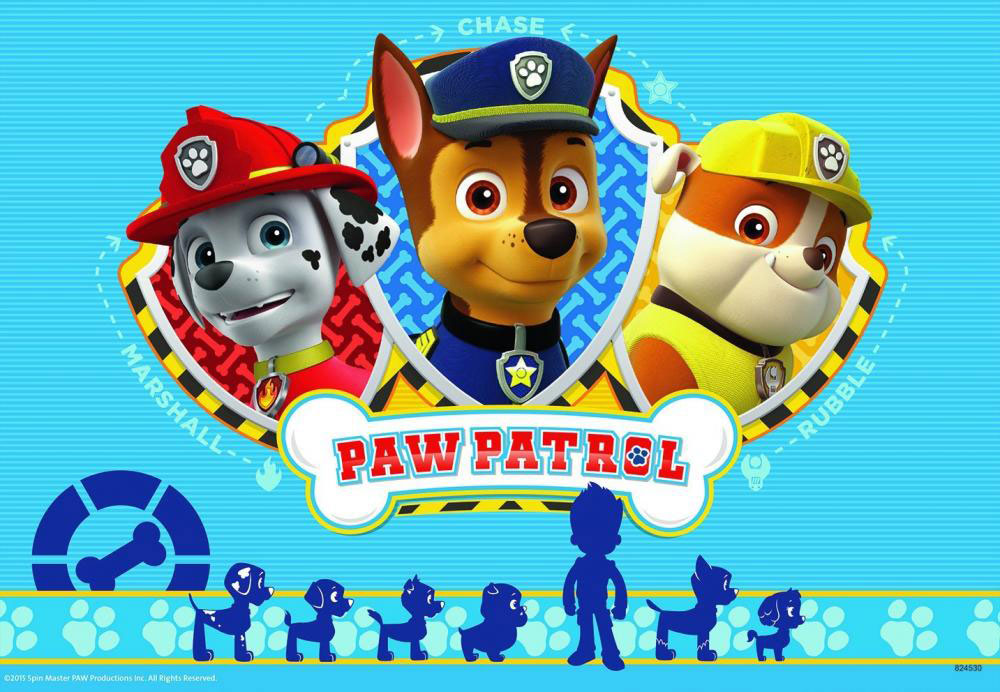 Ravensburger puzzle Dečije puzle - 2x12 - Paw Patrol 2x12 delova RA07586 - detalj