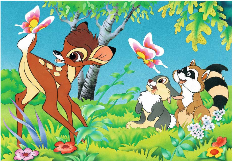 Ravensburger puzzle Dečije puzle - 2x24 - Disney - Bambi   2x24 dela RA08864 - detalj