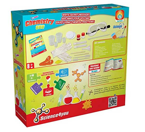 Dečiji Naučni Set Hemija 600 SC607064 - detalj