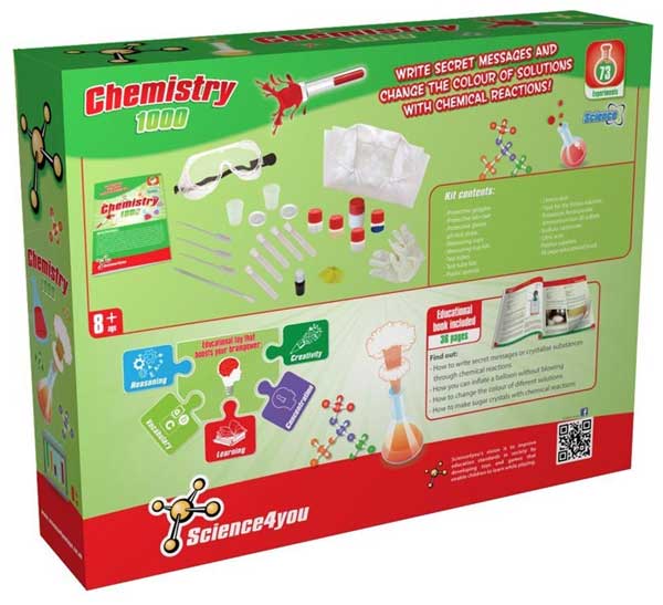 Dečiji Naučni Set Hemija 1000 SC391710 - detalj