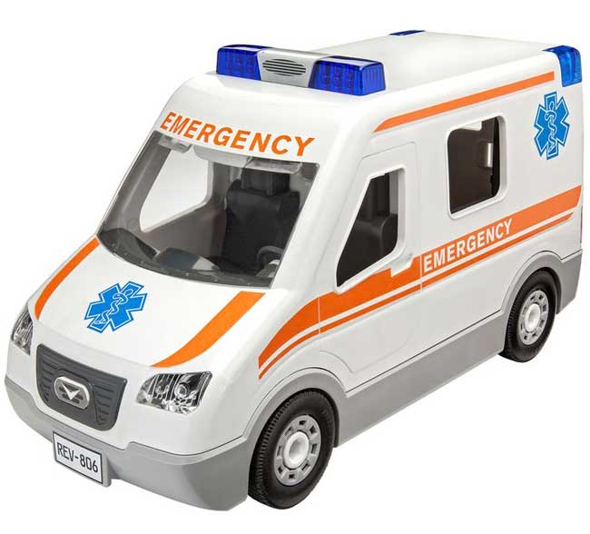 Revell maketa ambulantno vozilo RV00806 - detalj
