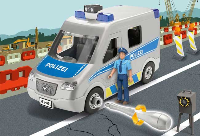 Revell maketa Policijsko vozilo RV00811 - detalj