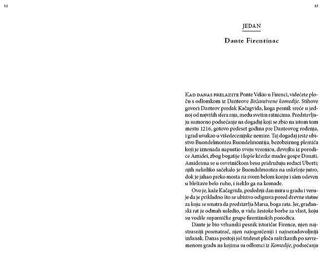 Dante, R. V. B. Luis - detalj