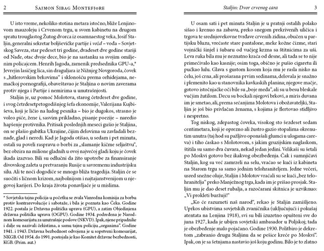 STALJIN: Dvor crvenog cara I, Sajmon Sibag Montefjore - detalj