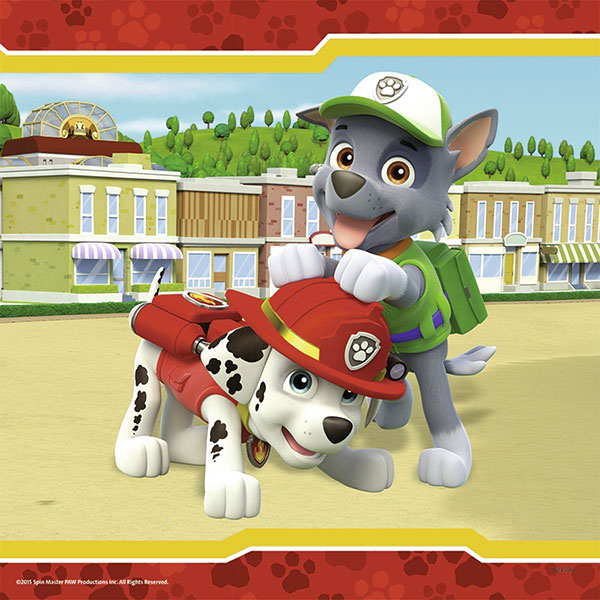 Ravensburger puzzle Dečije puzle - 3x49 - Paw Patrol - Heroji sa krznom   3x49 delova RA09369 - detalj