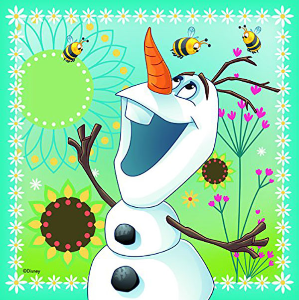 Ravensburger puzzle Dečije puzle - 3x49 - Disney - Frozen - Frozen Fever  3x49 delova RA09356 - detalj