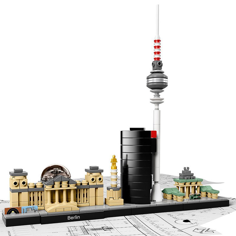 LEGO® kocke Architecture - Berlin 21027 - detalj