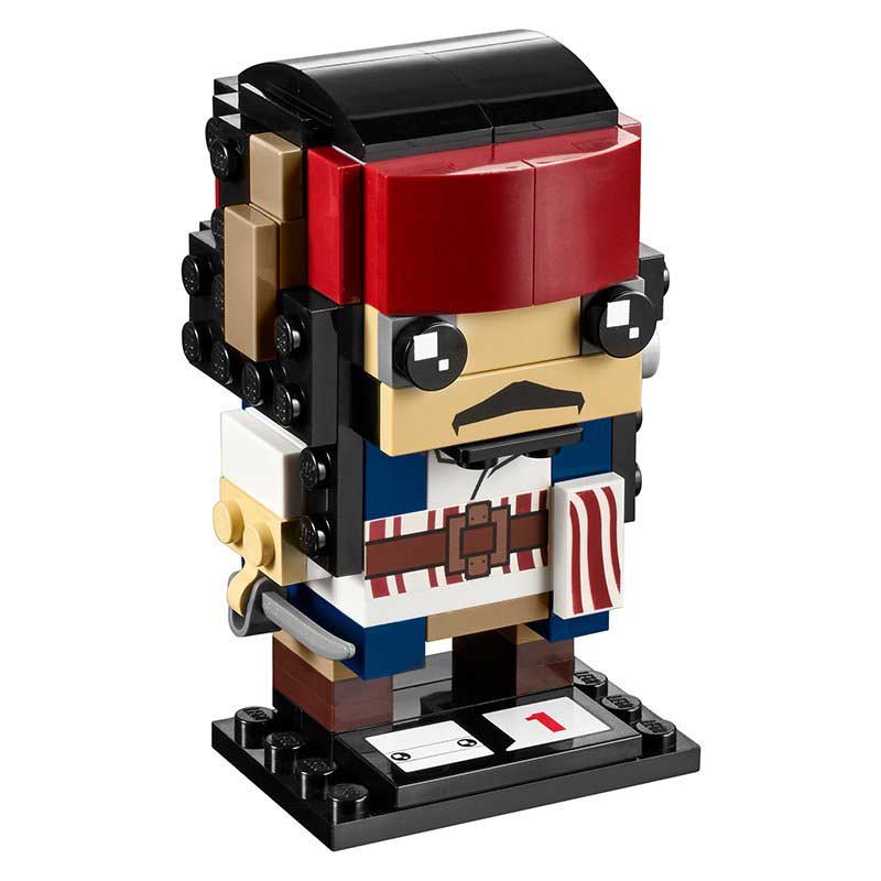 LEGO® kocke BrickHeadz - Kockoglavci - Kapetan Džek Sperou 41593 - detalj