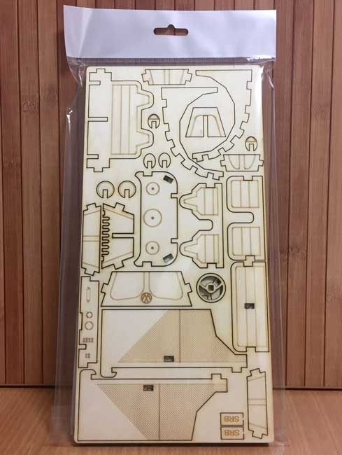 3D Maketa automobila VW Buba - detalj