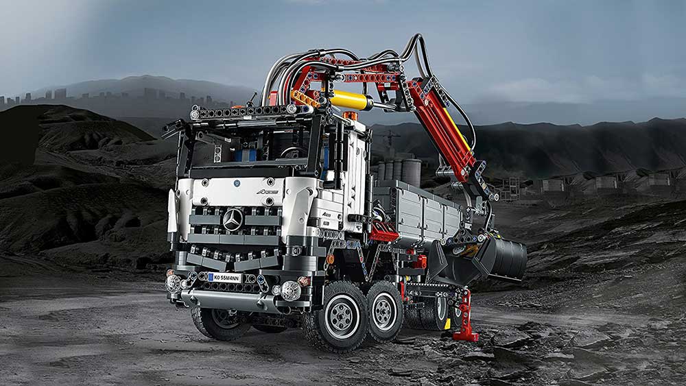 LEGO® Technic - Mercedes-Benz Arocs 3245 - Kamion - Model 2 u 1  42043 - detalj