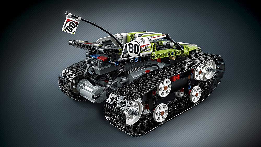 LEGO® Technic - Model 2 u 1 - RC Tracked Racer - Trkač na daljinsko upravljanje - Terenski kamion  370 delova 42065 - detalj
