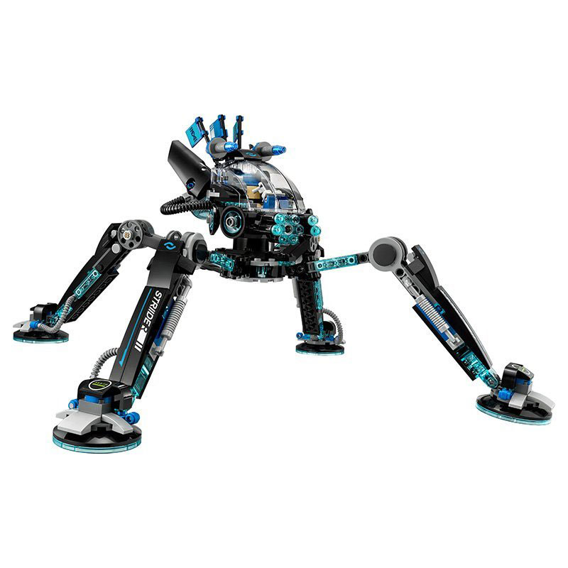 LEGO® NINJAGO kocke  Water Strider - Dugonogi vodohodač 494 dela 70611 - detalj