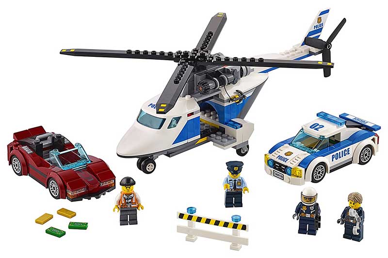 LEGO® City kocke Policija - Brza potera 60138 - detalj