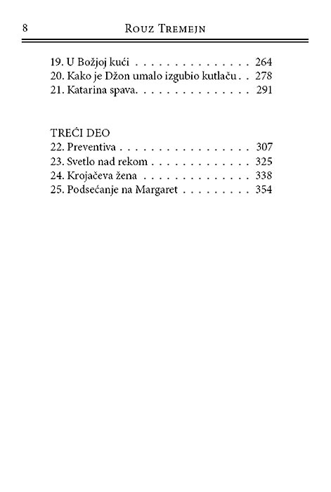 Restauracija, Rouz Tremejn - detalj