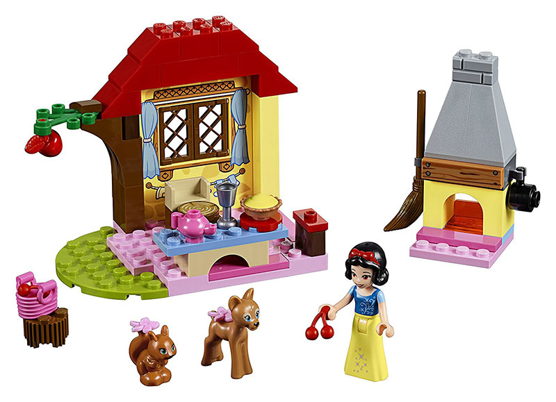 LEGO Juniors kocke Disney Princess - Snow Whites Forest Cottage - Snežanina koliba u šumi 67 delova 10738 - detalj
