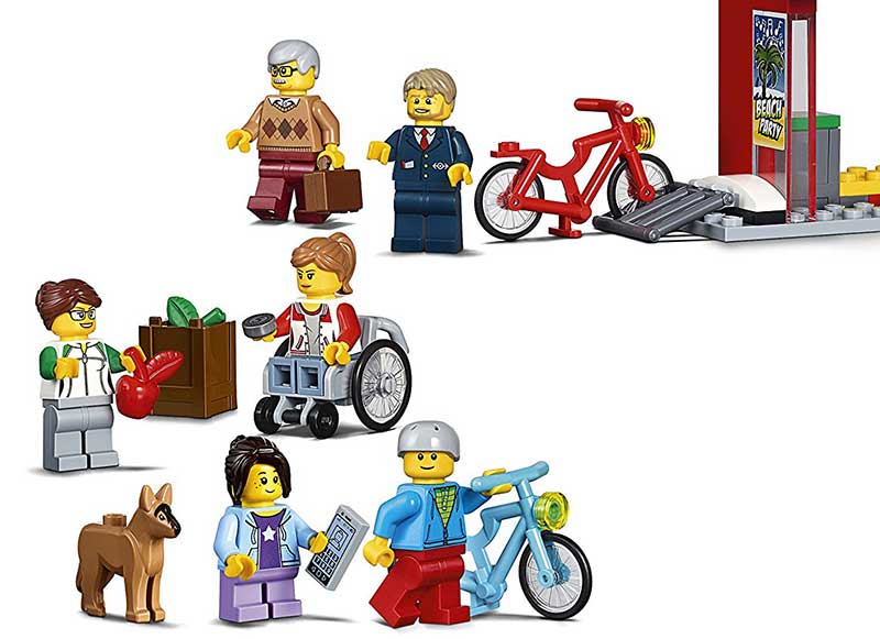 LEGO® City kocke - Autobuska stanica 60154 - detalj